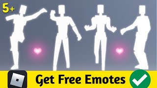 How To Get Free Emotes For Free, Get Free Emotes For Everyone. Get Free items in Roblox (2024)