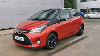 Toyota Yaris 2016 - Red and Black Metallic