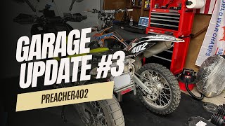 Garage update #3 | Rubber mats installed | Both bikes in the garage