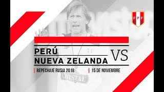 Perú vs. Nueva Zelanda - Repechaje Rusia 2018 - 151117