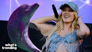 Zara Larsson Hopes Beyoncé Noticed Her Viral DOLPHIN 'Symphony' Trend