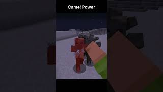 Camel Power in Minecraft || Pro Tips Fails Part-9 #shorts #minecraft #viral