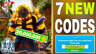 UPDATE🪅 TOILET TOWER DEFENSE CODES JUNE 2024 - ROBLOX TOILET TOWER DEFENSE CODES