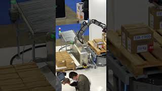 Un fine linea completamente robotizzato #robot #robotics #collaborativerobot #collaborativerobots