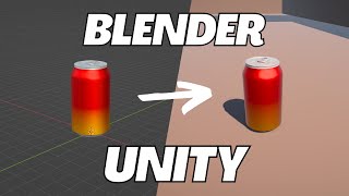 How to EXPORT METAL Objects from Blender to Unity (Fix Black Materials + Metal Maps)