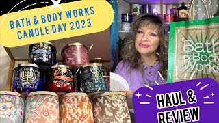 #bathandbodyworks #candleday Haul & Review