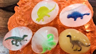 How to make FROZEN Dinosaur Eggs | Dinosaur activity for kids - Ice Eggs Excavation