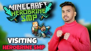 Visiting herobrine smp Total Gaming I Am Back Hero Brine SMP Minecraft #23