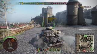 Sm0Key_Cr0W IS-7 4,300 Damage (World of tanks console)