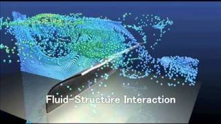 SC/Tetra Fluid-Structure Interaction FSI simulation