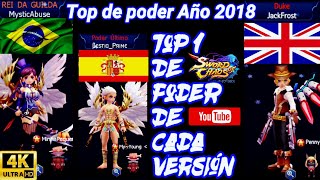 "Top de poder de cada Versión" [Año 2018] Español, inglés  y portugués  (sword of chaos)