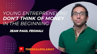 Young Entrepreneurs! Don''t Think Of Money In The Beginning | Imexco Ghana CEO Jean Paul |EwithBR