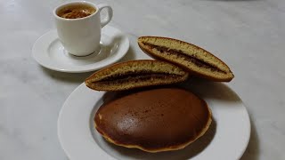 Japanese pancake dorayaki  -  Dorayaki panqueque japonés