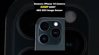 New Rumors!! #iphone15 camera upgrade to 48MP SONY IMX 803 image sensor😍 #shorts #iphone15pro