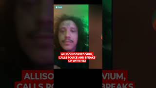 Vium "nods out", Allison calls police and doxxed him #tiktok #live #shorts #youtube #sssniperwolf