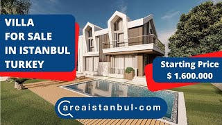 Luxury Forest View Villas for sale in Istanbul, Real Estate Market in Turkey