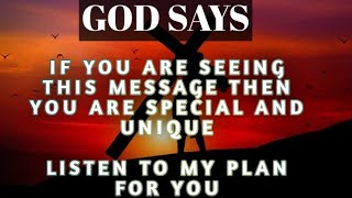 God's Message for you📞God Says👉 YOU ARE SPECIAL AND UNIQUE 💥Urgent Message from God