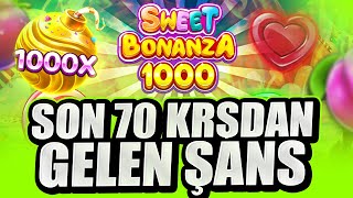 SWEET BONANZA 1000 | YENİ OYUN 1000X BEN BİTTİ DEMEDEN BİTMEZ