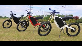 COOLFLY Manufacturing stealth bomber ebike 72V 3000W 5000W 8000W 10000W 12000W 15000W 20000W