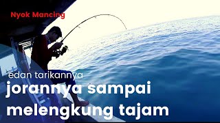 Mancing di rumpon becak untung jawa begini hasilnya !!