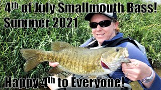 Indiana Kayak Fishing: 4th of July Smallmouth 7/4/21