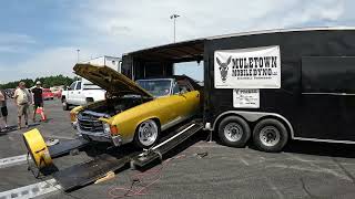 1972 Chevy El Camino On The Muletown Mobile Dyno at Hot Rod Power Tour 2023