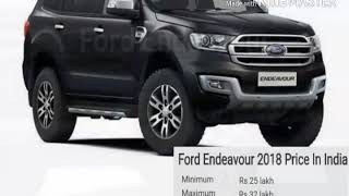 Ford Endeavour suv 2018 upcoming reviews