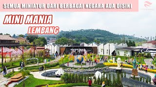 SEMUA MINIATUR DUNIA ADA DISINI‼️DESTINASI WISATA Mini Mania Lembang Bandung💕