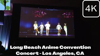 [4K] Long Beach Anime Convention Concert - Los Angeles, CA