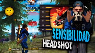 🎯 SENSIBILIDAD HEADSHOT ☠️ Para dar TODO ROJO en FREE FIRE