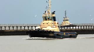 Swansea Tugs returning home.