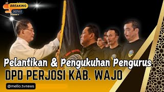 Pelantikan dan Pengukuhan Pengurus Persatuan Jurnalis Online Indonesia (Perjosi) DPD Kabupaten Wajo