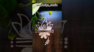 🌸Daily use rangoli || Rangoli design|| Rangoli daily use ||Freehand rangoli||Rangoli kolam designs