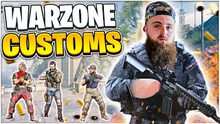 🔴LIVE | 🔥WARZONE CUSTOMS | 1 HANDED Huge Bearded Guy | HYPE SUNDAY