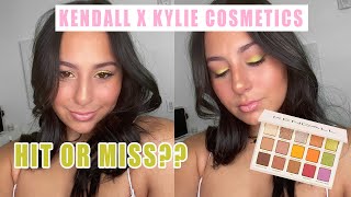 KENDALL X KYLIE COSMETICS PALETTE REVIEW | Hit or Miss??