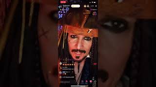 Captain jack SPARROWED LIVE Saturday 18 February pt 3 ❤️