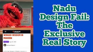 Nadu Design Fail: The Exclusive Real Story #mtg #magicthegathering #tcg #commander #edh #puppet