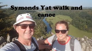 Symonds Yat : River Wye walk and canoe