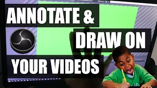 How to Annotate and Draw on Your Videos with OBS and a Samsung Tab S7+