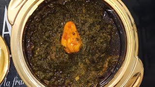 COMMENT FAIRE LA SAUCE EPINARD À L'AFRICAINE