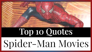 Top 10 Quotes Spider-man Movies | Disney Sony