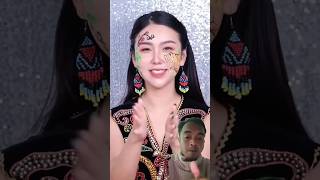 Transition pakaian kalimantan #makeup #beauty #makeuptutorial #duet #transition #transformation