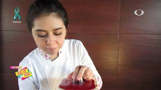 Nuestra chef Valeria Ochoa nos enseña preparar un sencillo Flan Napolitano