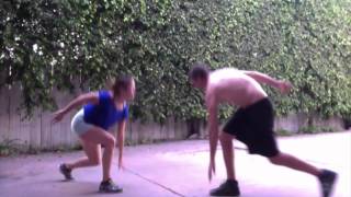 Ryan and Heally workout