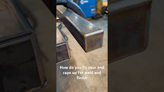 Welding end caps #DYNABRADE #3mabrasives #welding  #millerwelders