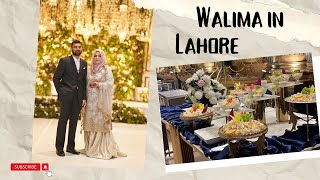 Walima Vlog / Valima Vlog | So Beautiful hall decoration in Lahore