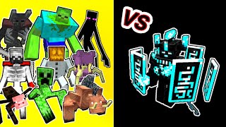 Monarch of the dead Vs. Mutant Monsters in Minecraft