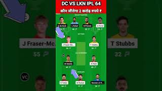 DC vs LKN Dream11 Team Prediction Today 2024