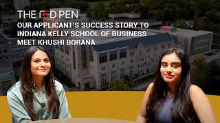 Our applicant’s success story to Indiana Kelly School of Business Meet Khushi Borana