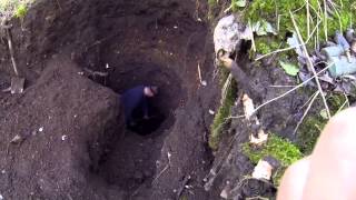 DUMP DIGGING FOR BOTTLES IN HARROGATE 7TH DECEMBER 2014